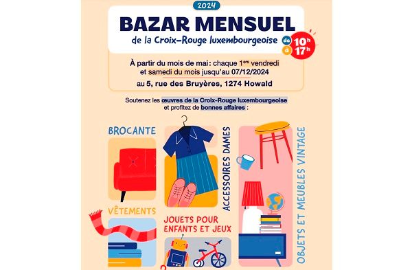 Luxembourg Red Cross Monthly Bazaar