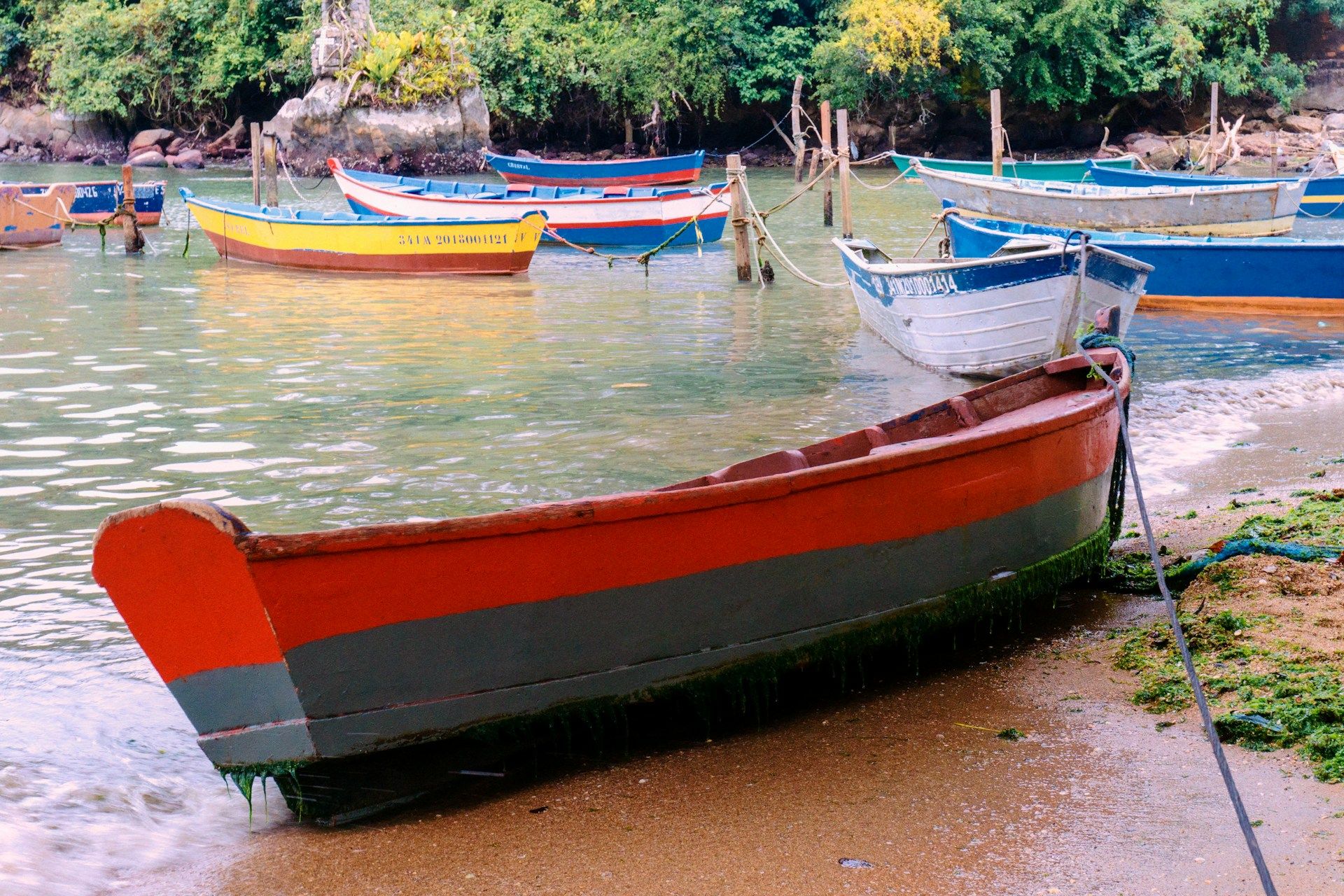 Luxembourg gets rid of abandoned boats on Lake Haute-Sûre