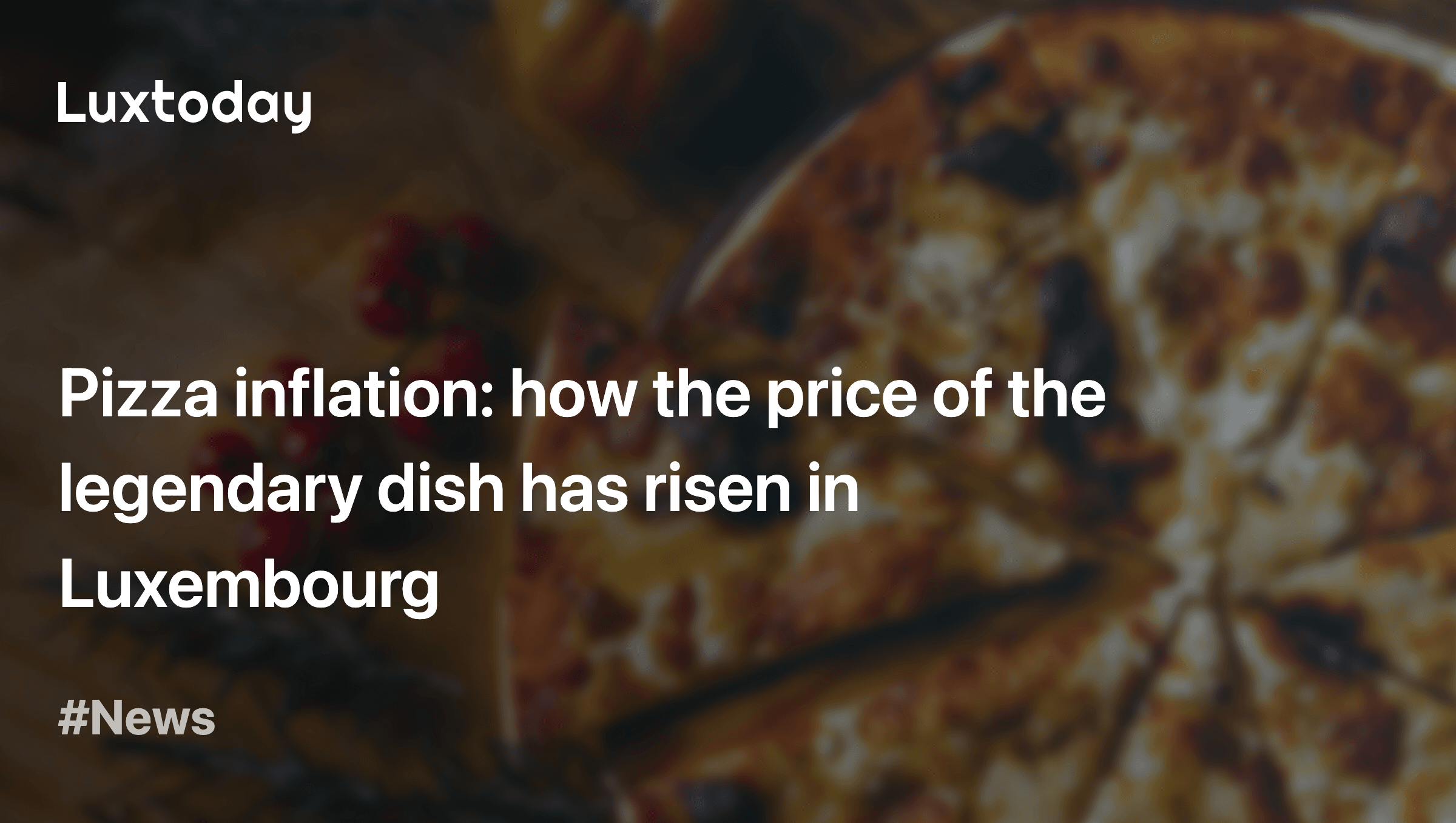Pizza Inflation Pizza and quiche inflation shows how much the cost of food in stores is ...