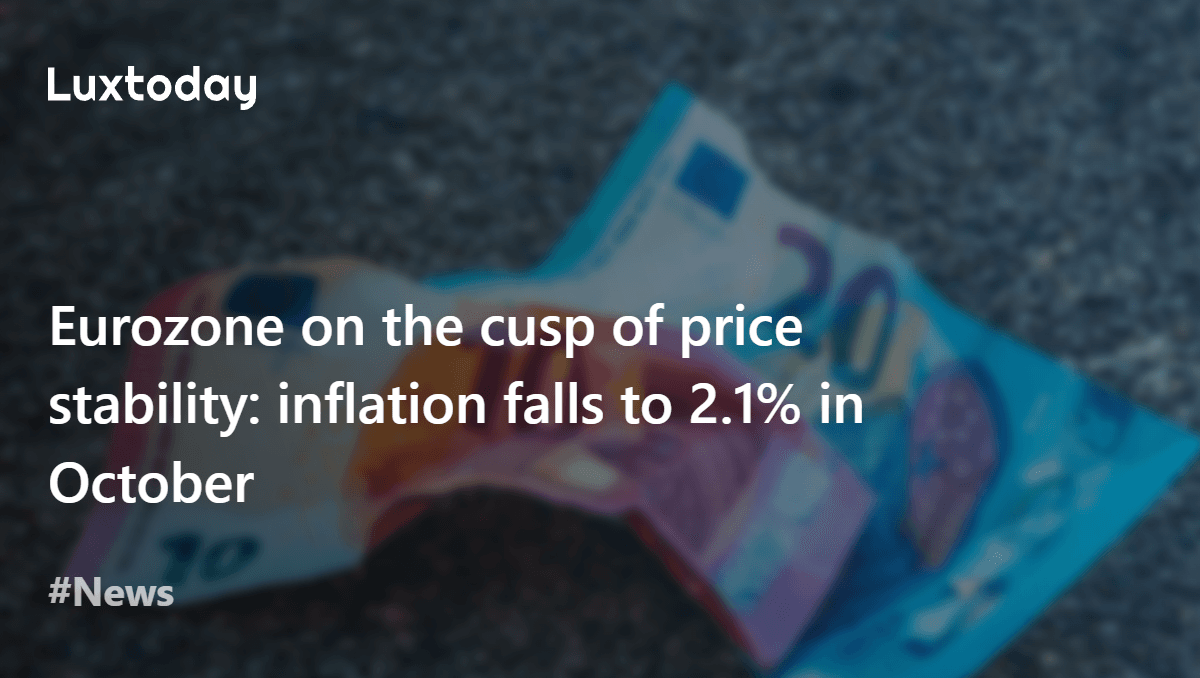 Eurozone on the threshold of price stability: inflation fell to 2.1 per ...